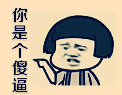 你是个傻逼