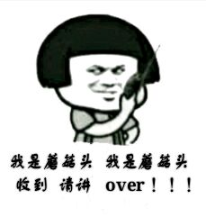 我是蘑菇头 我是蘑菇头 收到 请讲 over！！！