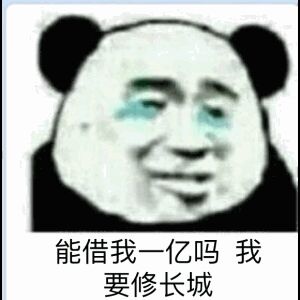 能借我一亿吗 我要修长城