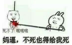 麻痹,不死也得给我死