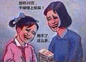 给你20万,干掉楼上傻屌!