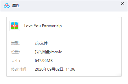 我在时间尽头等你 网盘文件属性