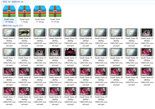 死亡笔记 压缩文件