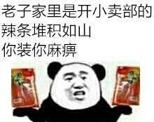 老子家里是开小卖部的 辣条堆积如山