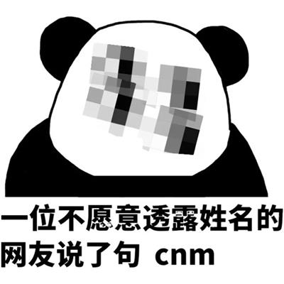 一位不愿意透露姓名的网友说了句 cnm