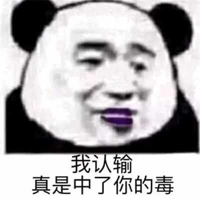 我认输 真是中了你的毒