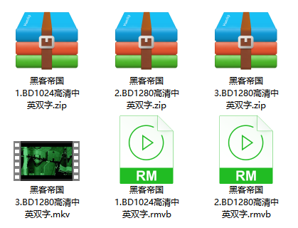 黑客帝国系列 解压文件