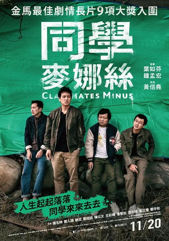 同学麦娜丝 电影海报