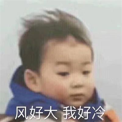 风好大 我好冷