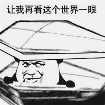 让我再看这个世界一眼