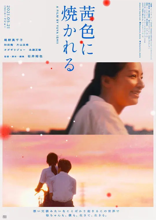 茜色如烧 电影海报