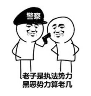 老子是执法势力 黑恶势力算老几