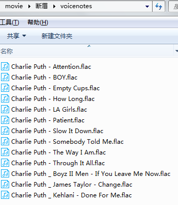 Charlie Puth歌曲大全 voicenotes专辑歌单