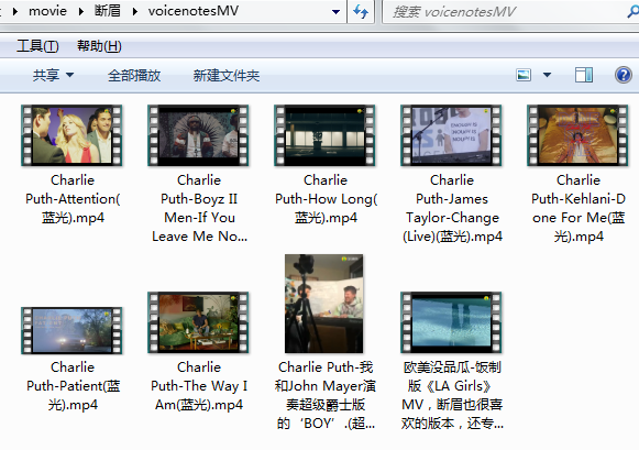Charlie Puth歌曲大全 voicenotes专辑MV