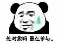 处对象嘛 重在参与