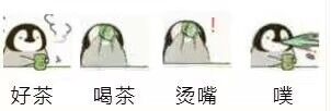 好茶 喝茶 烫嘴 噗