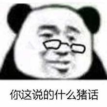 是这说的什么猪话