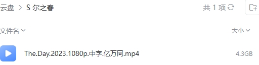 首尔之春 网盘属性