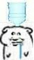 头顶水瓶