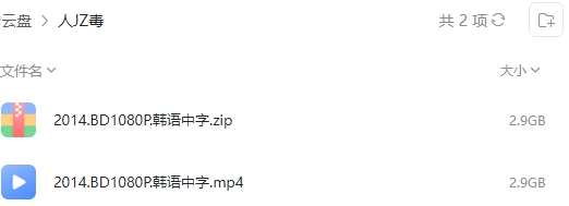 人间中毒 网盘属性