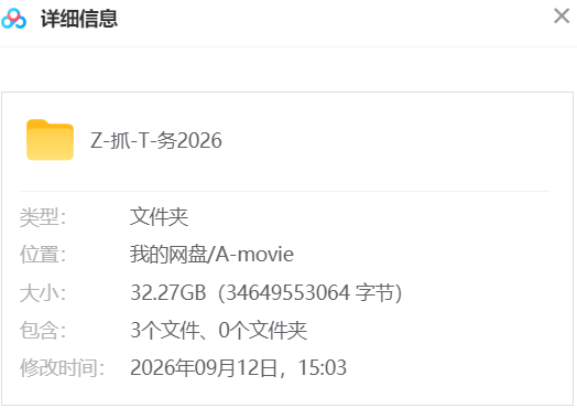 抓特务 网盘属性